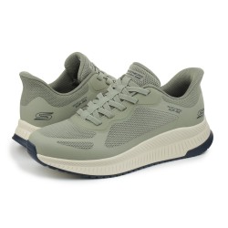 ZAPATILLA SKECHERS HOMBRE NEGRA BOBS SPORT SQUAD CHAOS 4  118423/OLV