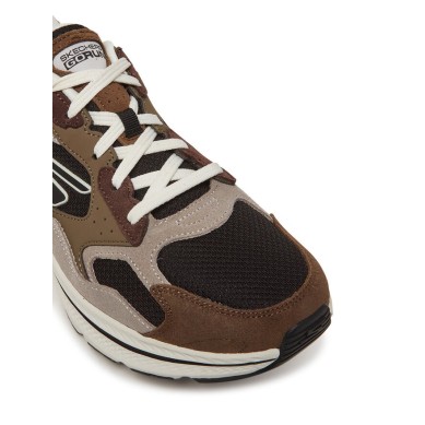 SKECHERS HOMBRE GO RUN CONSISTENT 2.0 RETRO RUNNER V1 220872/BRBK MARRÓN
