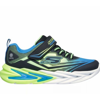 ZAPATILLA SKECHERS 400139L/BBLM LUCES NIÑO AZUL