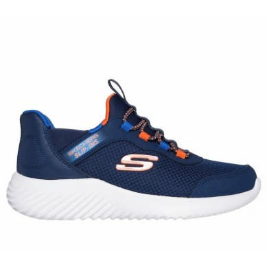 ZAPATILLA SKECHERS SLIP-INS BOUNDER 403899L/NVOR AZUL MARINO