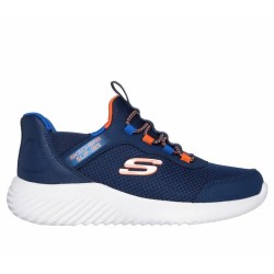 ZAPATILLA SKECHERS SLIP-INS BOUNDER 403899L/NVOR AZUL MARINO