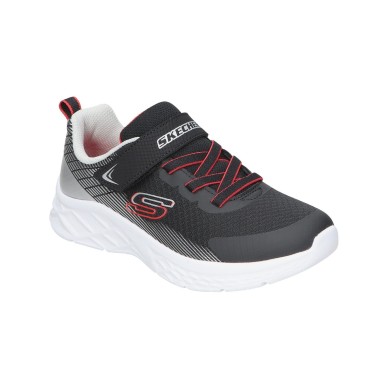 ZAPATILLAS SKECHERS MICROSPEC II ZOVRIS NIÑO 403924L/BKSR NEGRO