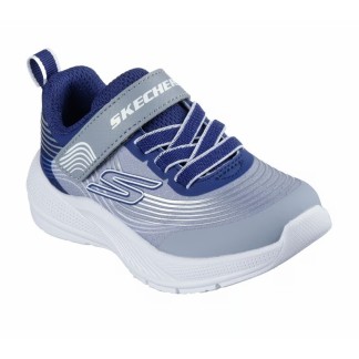 ZAPATILLAS SKECHERS MICROSPEC BEBE 403926N/NVLG GRIS