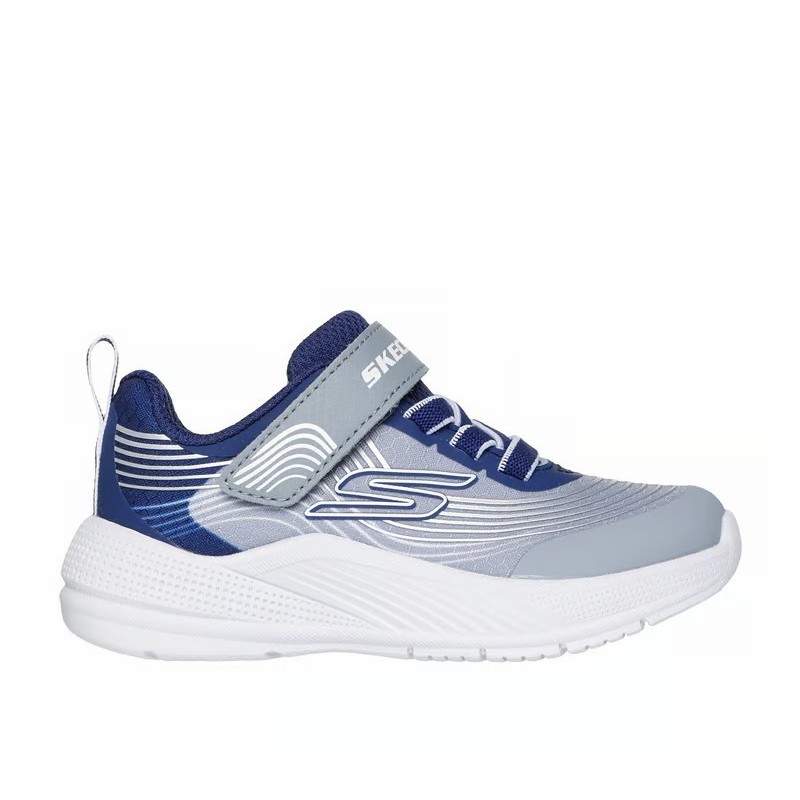 ZAPATILLAS SKECHERS MICROSPEC BEBE 403926N/NVLG GRIS