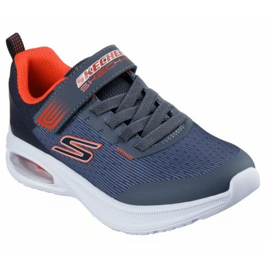 ZAPATILLAS SKECHERS MICROSPEC MAX ADVANCE NIÑO 404105L/CCBK GRIS