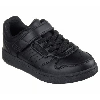 ZAPATILLAS SKECHERS QUICK STREET NIÑO 405638L BLK NEGRA
