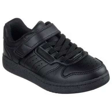 ZAPATILLAS SKECHERS QUICK STREET NIÑO 405638L BLK NEGRA