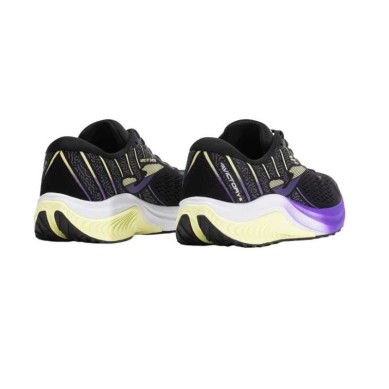 ZAPATILLA JOMA VICTORY MUJER 2501 NEGRA Y MORADA RUNNING