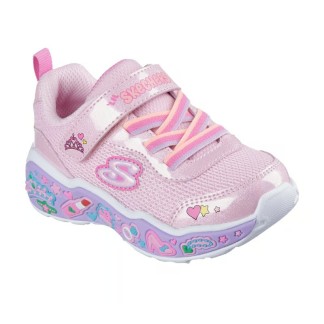 ZAPATILLAS SKECHERS FUN SQUAD BEBE 303158N/LPMT ROSA