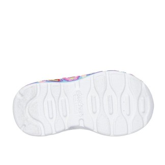 ZAPATILLAS SKECHERS FUN SQUAD BEBE 303158N/PRMT MORADA