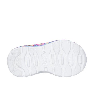ZAPATILLAS SKECHERS FUN SQUAD BEBE 303158N/PRMT MORADA