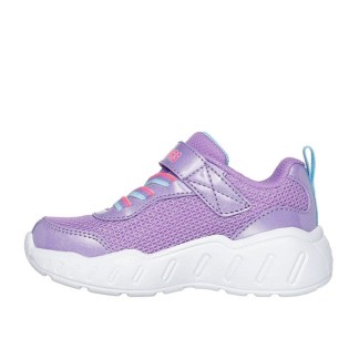 ZAPATILLAS SKECHERS FUN SQUAD BEBE 303158N/PRMT MORADA