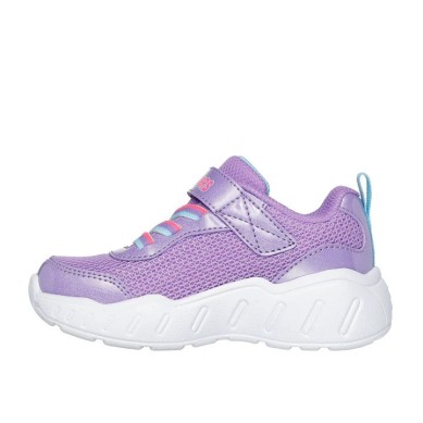 ZAPATILLAS SKECHERS FUN SQUAD BEBE 303158N/PRMT MORADA