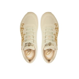 SKECHERS UNO GOLDEN HEART MUJER 177975/NTGD BEIGE DORADO