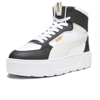 PUMA KARMEN REBELLE MID BOTA PLATAFORMA MUJER 387213 11 BLANCA Y NEGRA
