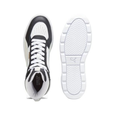 PUMA KARMEN REBELLE MID BOTA PLATAFORMA MUJER 387213 11 BLANCA Y NEGRA