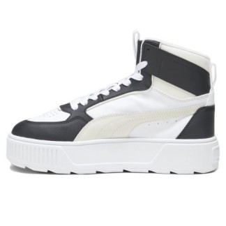 PUMA KARMEN REBELLE MID BOTA PLATAFORMA MUJER 387213 11 BLANCA Y NEGRA