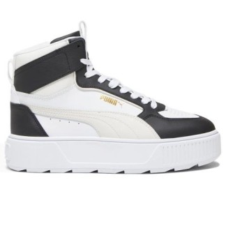 PUMA KARMEN REBELLE MID BOTA PLATAFORMA MUJER 387213 11 BLANCA Y NEGRA
