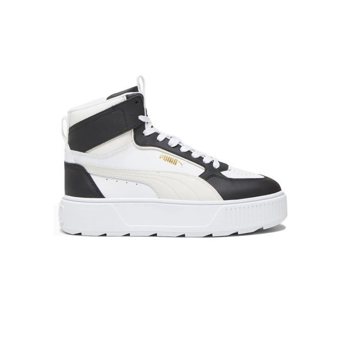 PUMA KARMEN REBELLE MID BOTA PLATAFORMA MUJER 387213 11 BLANCA Y NEGRA