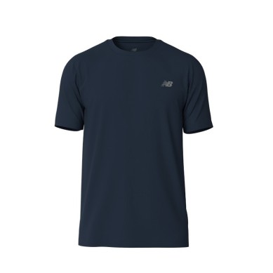 CAMISETA NEW BALANCE HOMBRE AZUL MARINO  MT41222/NNY