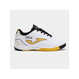 ZAPATILLA JOMA FUTBOL SALA TOLEDO JR 2502 BLANCO INDOOR