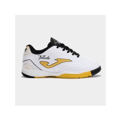 ZAPATILLA JOMA FUTBOL SALA TOLEDO JR 2502 BLANCO INDOOR