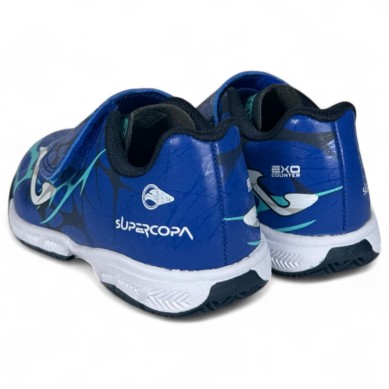 JOMA FUTBOL SALA NIÑO SUPER COPA JR 2504 AZUL MARINO
