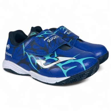 JOMA FUTBOL SALA NIÑO SUPER COPA JR 2504 AZUL MARINO