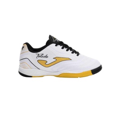 ZAPATILLA JOMA FUTBOL SALA TOLEDO JR 2502 BLANCO INDOOR