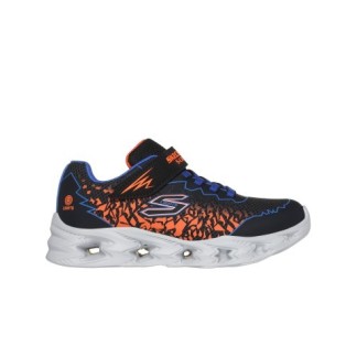 ZAPATILLA SKECHERS NIÑO NEGRO LUCES VORTEX  2.0 - ZORENTO 400603L/BBOR