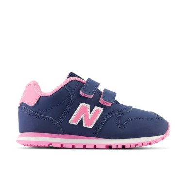 NEW BALANCE ZAPATILLA BEBE AZUL ROSA IV500NP1