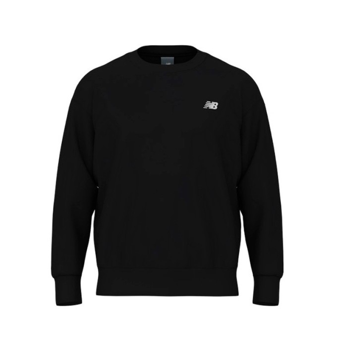 SUDADERA NEW BALANCE HOMBRE NEGRA MT41507BK