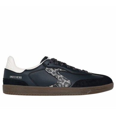 SKECHERS HOTSHOT-SHIMMERING SPORTS NEGRA PIEL 185239/BKW