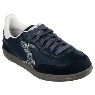 SKECHERS HOTSHOT-SHIMMERING SPORTS NEGRA PIEL 185239/BKW