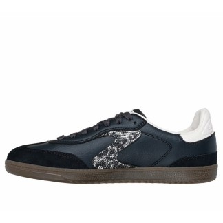SKECHERS HOTSHOT-SHIMMERING SPORTS NEGRA PIEL 185239/BKW