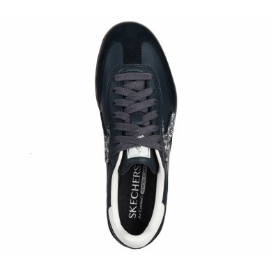 SKECHERS HOTSHOT-SHIMMERING SPORTS NEGRA PIEL 185239/BKW
