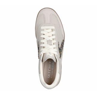 SKECHERS HOTSHOT-SHIMMERING SPORTS BEIGE PIEL 185239/TPE