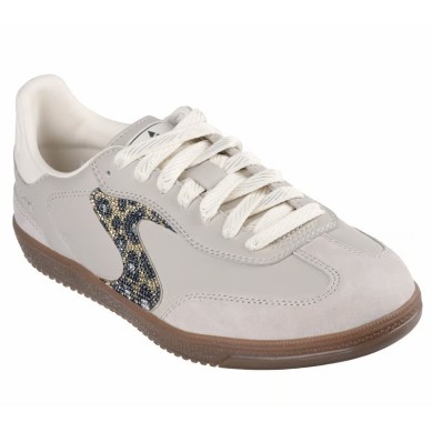 SKECHERS HOTSHOT-SHIMMERING SPORTS BEIGE PIEL 185239/TPE