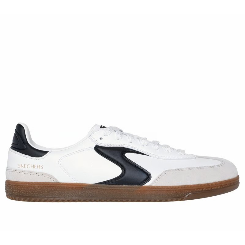 SKECHERS HOTSHOT-KICKOFF BLANCA PIEL 185232/WBK