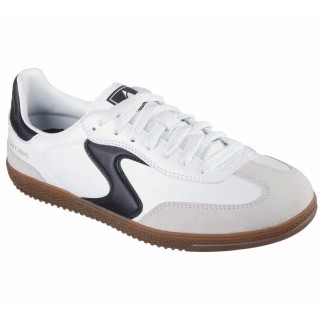 SKECHERS HOTSHOT-KICKOFF BLANCA PIEL 185232/WBK