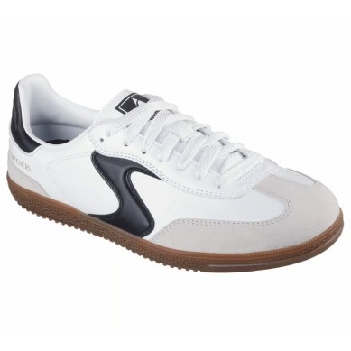 SKECHERS HOTSHOT-KICKOFF BLANCA PIEL 185232/WBK