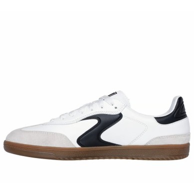 SKECHERS HOTSHOT-KICKOFF BLANCA PIEL 185232/WBK