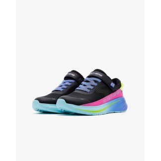 ZAPATILLAS SKECHERS WAVE 92 IMARA LITE NIÑA  303571L BKMT NEGRA Y MULTICOLOR