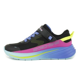 ZAPATILLAS SKECHERS WAVE 92 IMARA LITE NIÑA  303571L BKMT NEGRA Y MULTICOLOR
