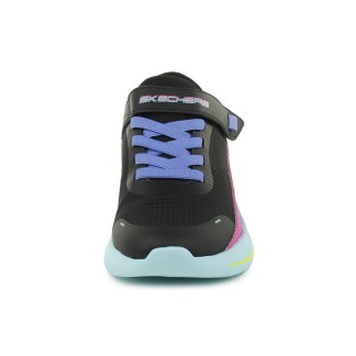 ZAPATILLAS SKECHERS WAVE 92 IMARA LITE NIÑA  303571L BKMT NEGRA Y MULTICOLOR
