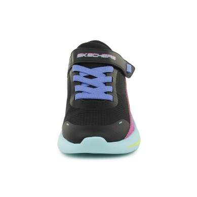ZAPATILLAS SKECHERS WAVE 92 IMARA LITE NIÑA  303571L BKMT NEGRA Y MULTICOLOR