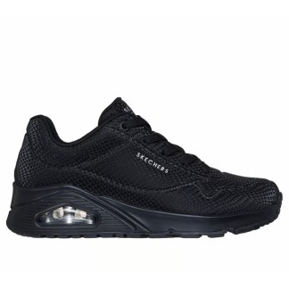 SKECHERS UNO SHINY SCALE MUJER 7177861/BBK  NEGRO PIEL