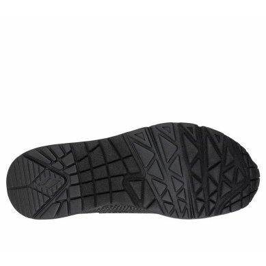 SKECHERS UNO SHINY SCALE MUJER 7177861/BBK  NEGRO PIEL