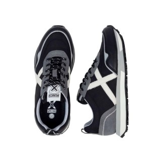 ZAPATILLA MUNICH MUJER  8215017 NEGRA Y BLANCA