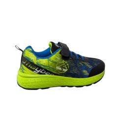 ZAPATILLAS  J'HAYBER  RIPAL AZUL Y VERDE NIÑO ZN450921